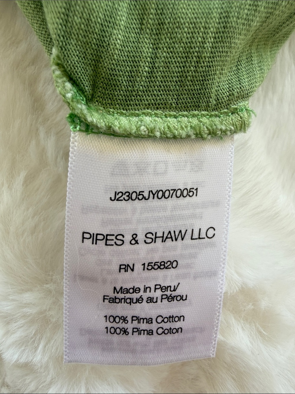 Veronica Beard Ruffled Pima Cotton Tee. - Picture 6 of 6